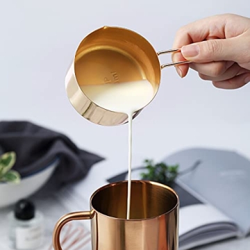 Elegant LYFJXX Gold Measuring Cups and Spoons Set