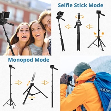 UBeesize Extendable Phone Tripod for Stunning Photography