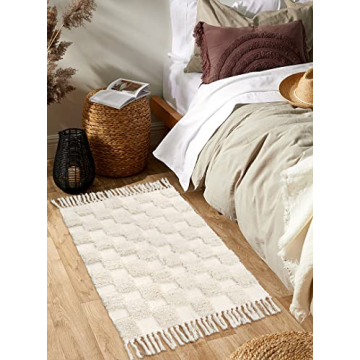 Comfortable Boho Checkered Rug for Every Room