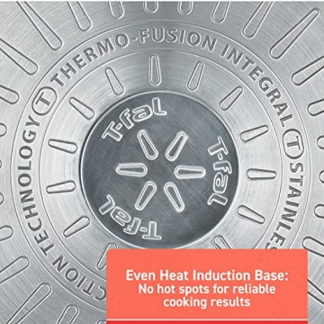 T-fal Gourmet Stainless Steel Cookware Set 11 Piece Induction Safe