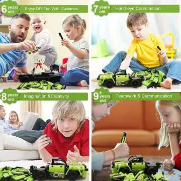 GAMZOO STEM Building Toys for Kids 6 Years+