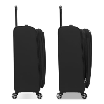 Samsonite Saire LTE Softside Expandable Luggage Black Large
