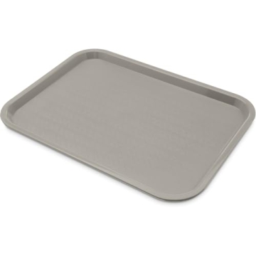 Carlisle 12x16 Gray Cafeteria Tray Durable Eco-Friendly