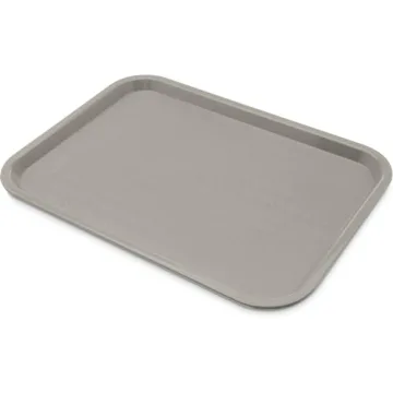 Carlisle 12x16 Gray Cafeteria Tray Durable Eco-Friendly