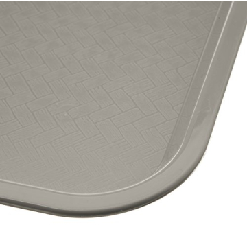 Carlisle 12x16 Gray Cafeteria Tray Durable Eco-Friendly