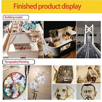 SIWUCHYE Basswood Sheets 15 Pack Craft Wood for DIY