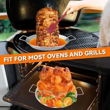 Premium Vertical Skewer for Grilling Tacos & Kebabs