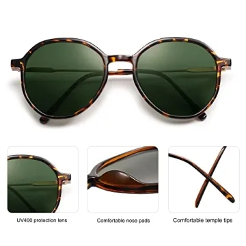 SOJOS Women's Hexagon Sunglasses UV400 Protection Fashion