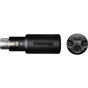Shure SM58-LC Mic & MVX2U USB Interface Bundle
