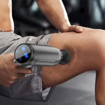 ZonGym Percussive Massage Gun 30 Speeds Quiet Motor