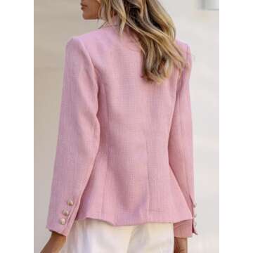 Happy Sailed Tweed Blazer - Stylish Workwear for Women