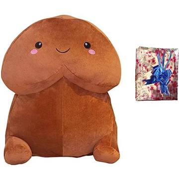 DUORUOMAIMAI Creative Plush Pillow 3D Funny Home Decor
