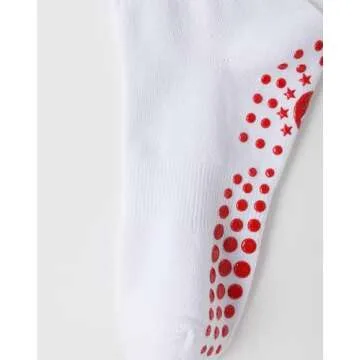 Stylish Yawlsow Pilates Grip Socks for Women Yoga Practice
