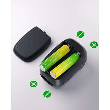 Pulse Oximeter with Fingertip Oxygen Meter : AILE Compact Fingertip Pulse Oximeter - Blood Oxygen/He...