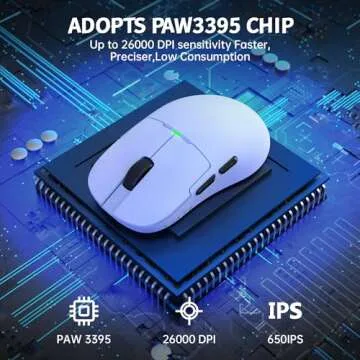 Lightweight Dual Mode Ajazz AJ159 Gaming Mouse