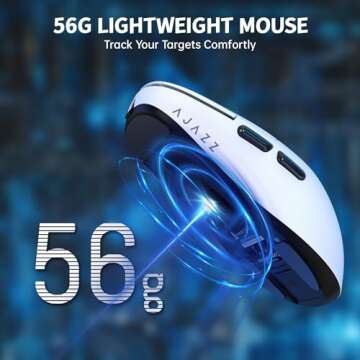 Lightweight Dual Mode Ajazz AJ159 Gaming Mouse