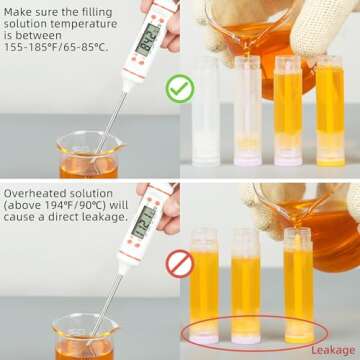 LotFancy Lip Balm Tubes Empty, 60PCS 5.5ml (3/16 Oz), Clear Lip Balm Container Tubes with Pink Caps, BPA Free & Leak Free, Refillable