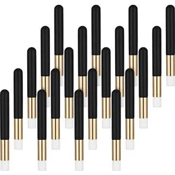 20 Pieces Lash Shampoo Brushes for Deep Cleansing