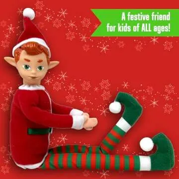 Original 12" Christmas Elf Doll - Poseable & Fun