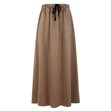 IDEALSANXUN Fleece Lined Maxi Skirt - Warm, Stylish & Comfortable Winter Wear for Women