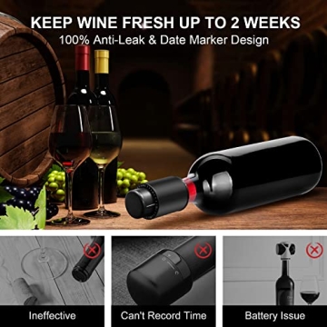 Deluxe Electric Wine Opener Gift Set for Wine Lovers