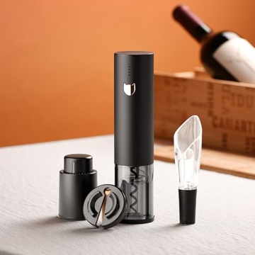 Deluxe Electric Wine Opener Gift Set for Wine Lovers
