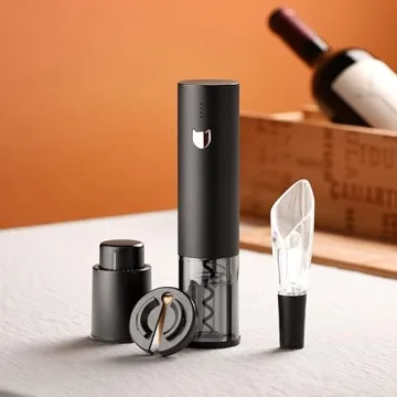 Deluxe Electric Wine Opener Gift Set for Wine Lovers