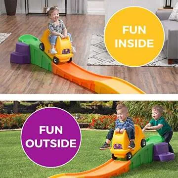 Step2 Up & Down Roller Coaster Ride On Fun for Kids