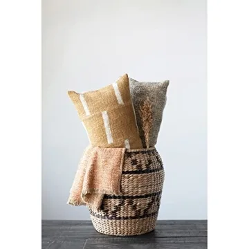 Creative Co-Op Cotton Printed Lumbar Pillow - Stylish Comfort