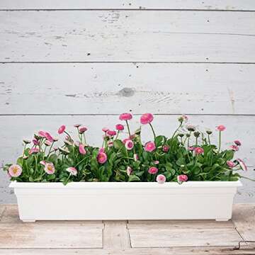 Durable 36-Inch Countryside Flower Box Planter