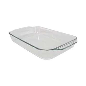 Pyrex 3qt Glass Baking Dish with Blue Lagoon Lid