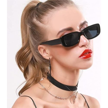 Trendsetting SORVINO 90s Rectangle Sunglasses for Everyone
