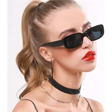Trendsetting SORVINO 90s Rectangle Sunglasses for Everyone
