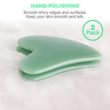 Jocule Gua Sha Facial Tools - 2-Pack for Radiant Skin