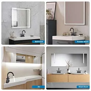 Matte Black Bathroom Sink Faucet by SBOSBO for 3 Hole Sinks