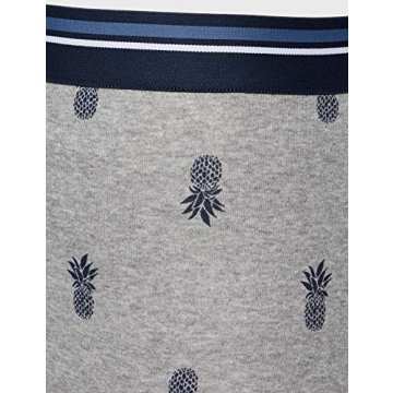 Comfortable Men's Cotton Boxer Briefs 5-Pack