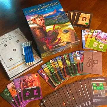 Thunderworks Games - Cartographers: A Roll Player Tale | Award-Winning Strategy Board Game for All A...