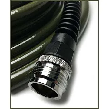 Water Right PSH-050-MG-4PKRS (7/16") 400 Series Hose, 50-Foot, Olive Green