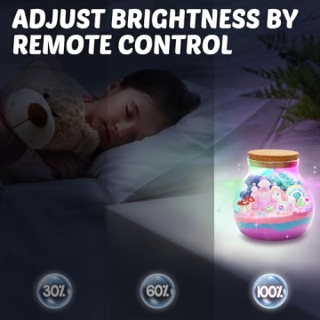 Light-up Unicorn Terrarium Kit for Creative Kids