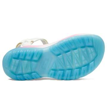 Teva Unisex Hurricane Xlt2 Ampsole Brite Sandal, White/Pastel, 11 US Men