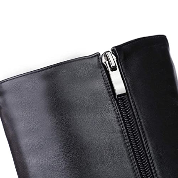 Stylish COLETER Women's Leather Knee High Boots for All Occasions