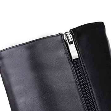 Stylish COLETER Women's Leather Knee High Boots for All Occasions