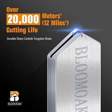 Professional Carbide Tungsten Alloy Handle Glass Cutter Tool with Range 2-20mm Professional Cutter for Thick Glass Mosaic and Tiles - Pencil Shape & Design (Glass Cutter) (Regular)