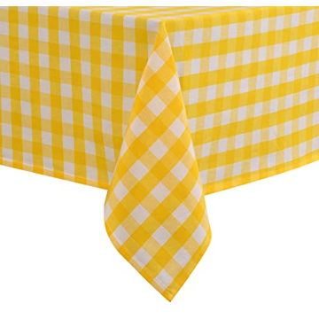 Urban Villa Tablecloth Buffalo Check Table Cloth Tabletop Cover Kitchen Dining Tablecloth 100% Cotto...