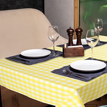 Urban Villa Buffalo Check Tablecloth for Stylish Events