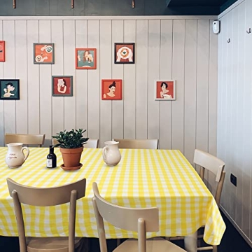 Urban Villa Buffalo Check Tablecloth for Stylish Events