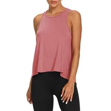 Bestisun Backless Athletic Tank Top for Stylish Workouts