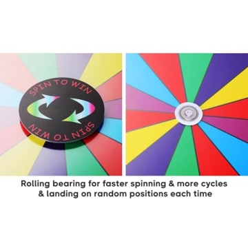 WinSpin 24" Spinning Prize Wheel for Events and Games