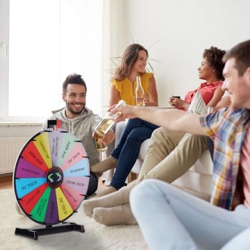 WinSpin 24" Spinning Prize Wheel for Events and Games
