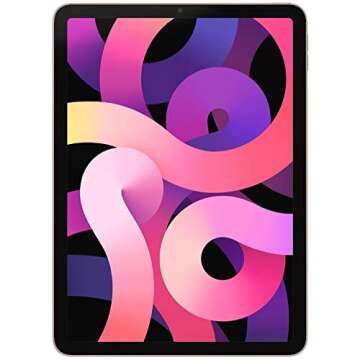 Apple iPad Air 4 (256GB, WiFi + Cellular, Gold) Renewed Premium Tablet